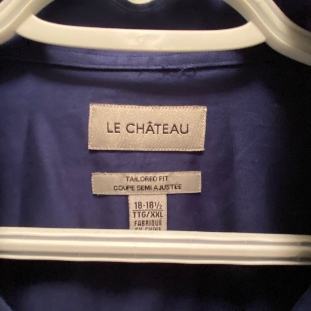 Le Chateau Men’s Tailored Dress Shirt - Picture 2 of 3